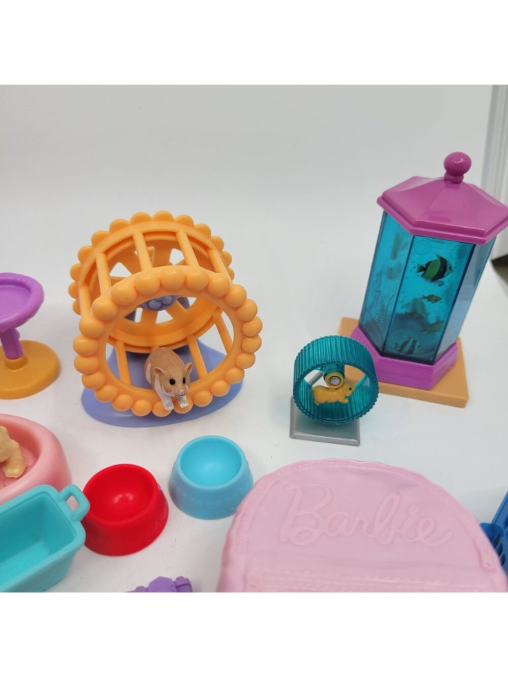 Barbie Dollhouse Mixed Lot of Playset Accessories - PETS & Animals 48 Pieces - Picture 2 of 9